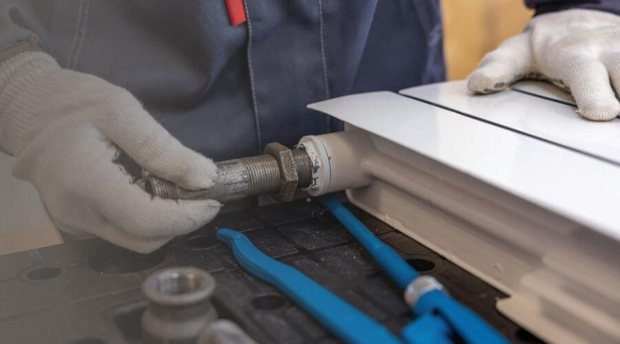 Professional water heater repair services in Prue, OK